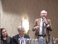 Photo of panel answering questions