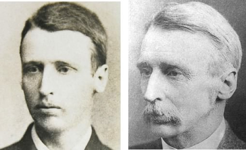 Photos available of of LaTouche were taken a dozen years before (left) and a Photos available of of LaTouche were taken a dozen years before (left) and a