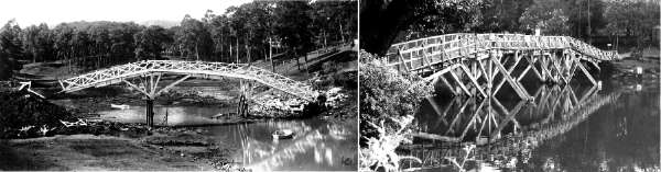 Bridge across Ward Lake in Shillong after the 1897 earthquake