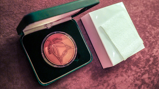 reid medal in box; Credit: SSA