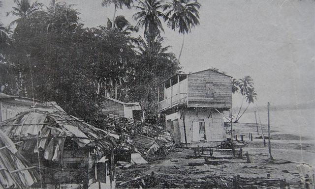 black and white photo of Aguadilla; Credit: Roland LaForge