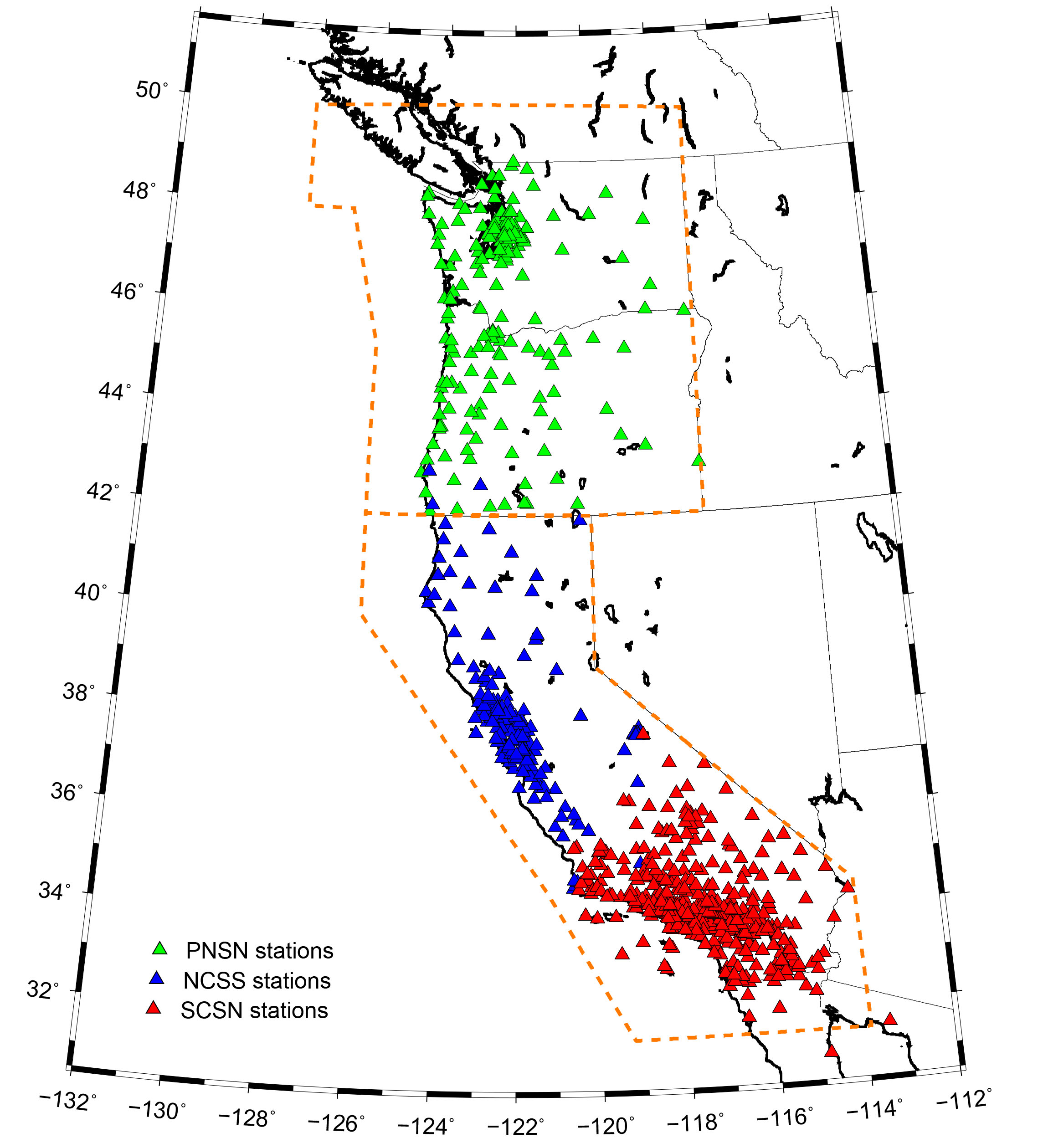 ShakeAlert stations Seismological Society of America
