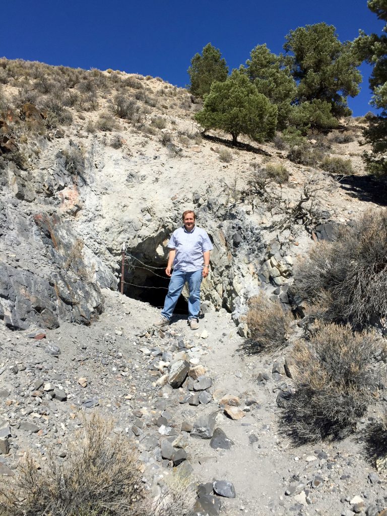 Bill Walter at Nevada Test site