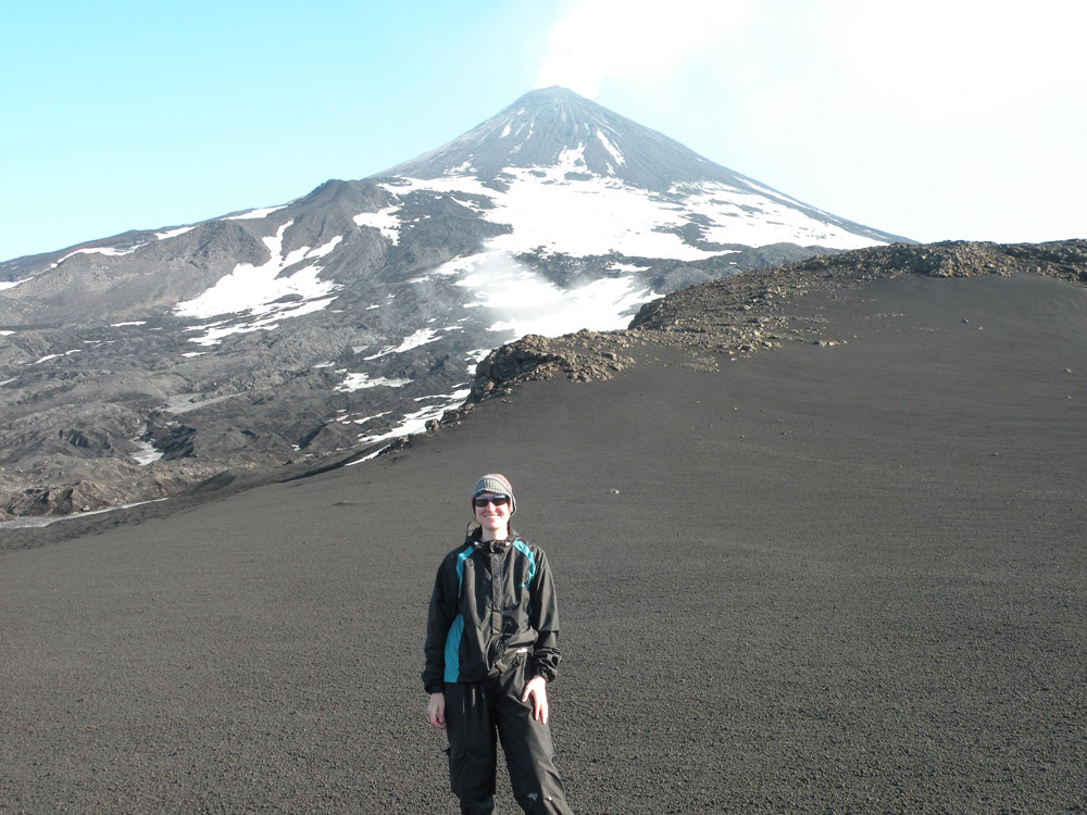 Amanda Lough in Antarctica