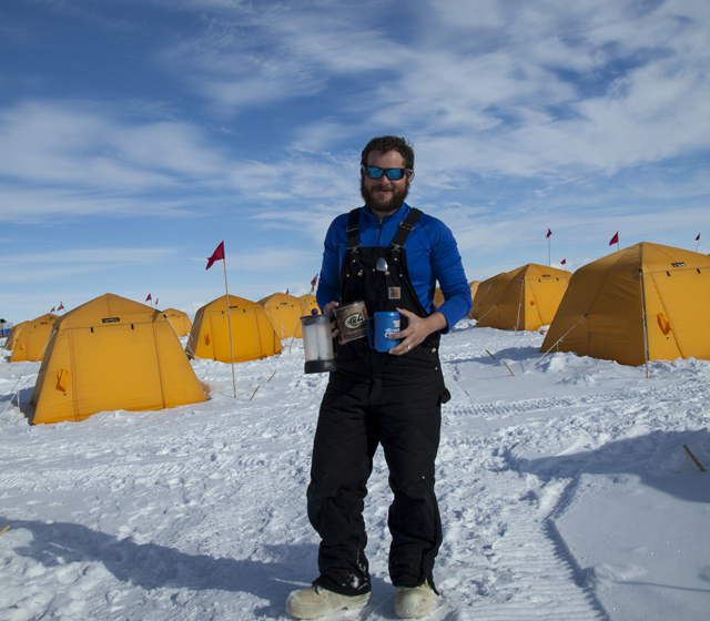 Esteban Chaves in Antarctica