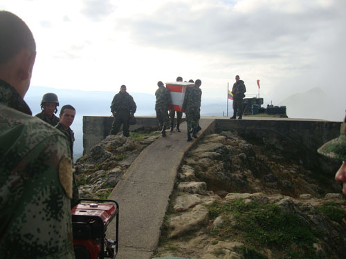 GNSS station in Colombia