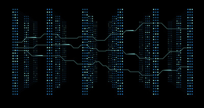 illustration of a deep neural network