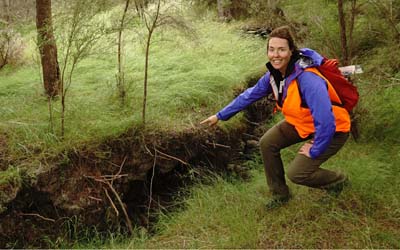 Emily Kleber in New Zealand