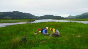 Salmon River coring site