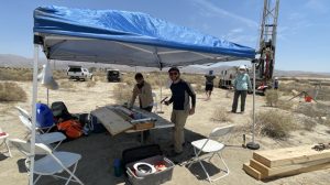 field work at Lake Cahuilla