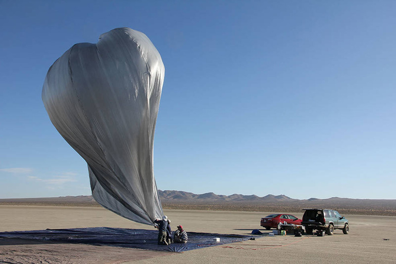 heliotrope balloon in California