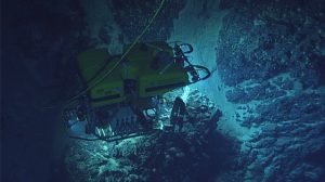 Nautilus ROV on dive