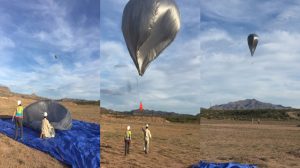 heliotrope balloon launch in new mexico