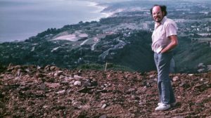 Paul Spudich on hillside