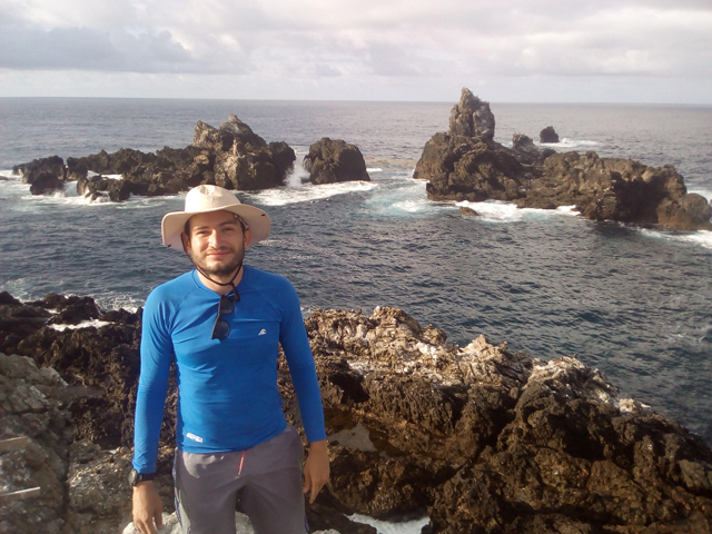 Guilherme de Melo at At Peter and Paul islands