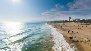 Beach in Pasadena, California