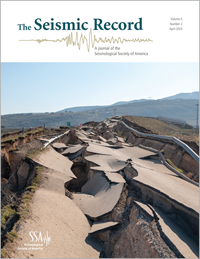 The Seismic Record 5-2 cover
