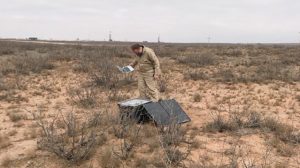 Bill Curry in the field in Southeastern New Mexico