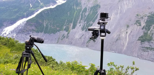 Cameras on Barry Arm