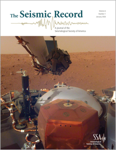TSR cover showing NASA InSight mission on Mars